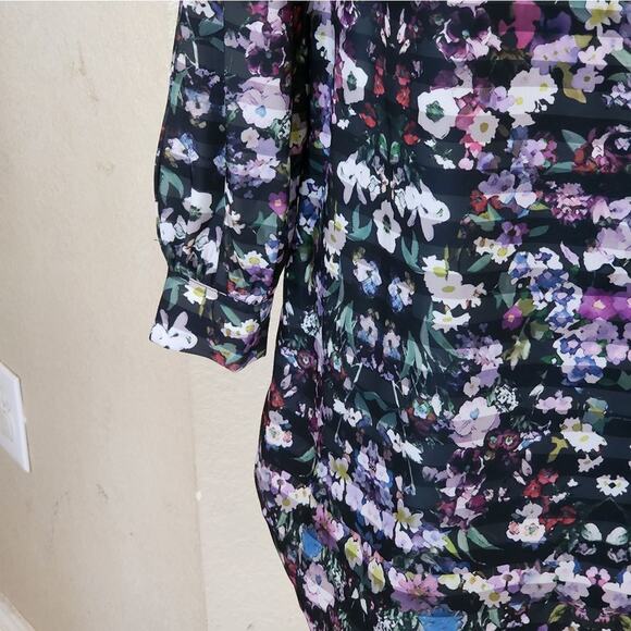 Chelsea28 floral one shoulder long‎ sleeve dress size XS NEW!!! - Picture 4 of 9